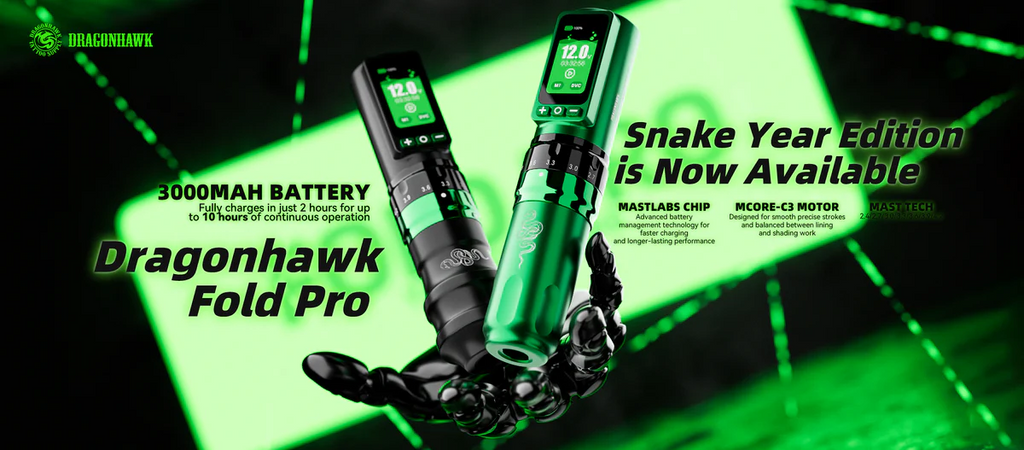 その他 Doragonhawk Ford pro Year of the snake Dragonhawk - Fold Pro - Year of Snake Edition - Tattoo Pen