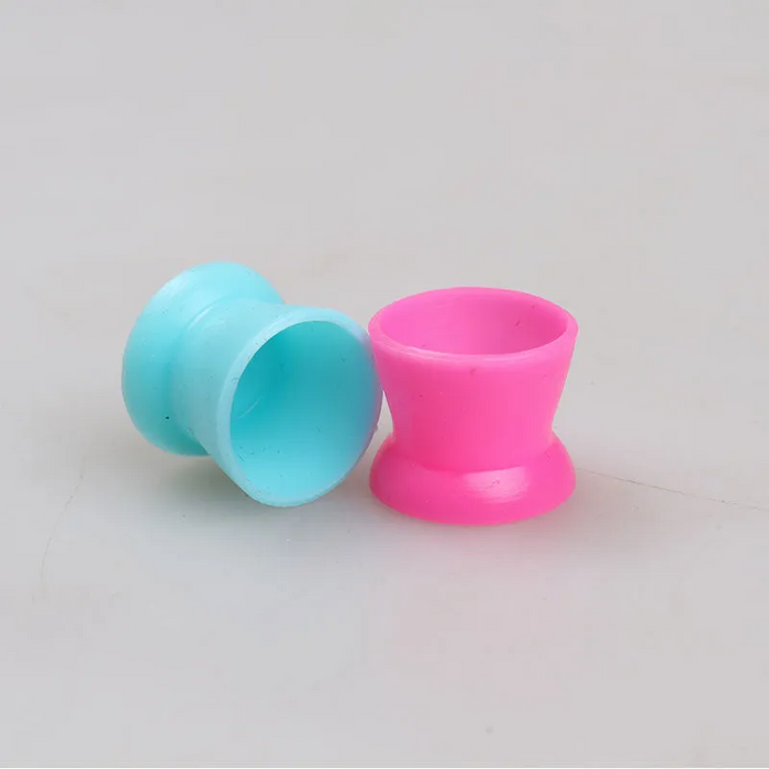Tattoo Silicon Rubber Ink Cup Pigment Cup 50PCS - Dragonhawktattoos