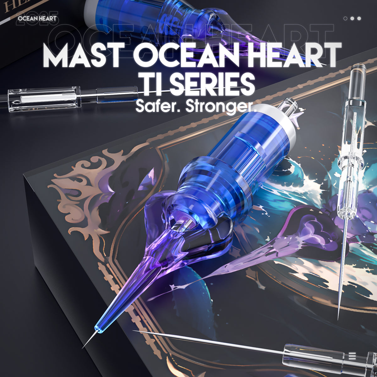Mast Ocean Heart Ti Series Cartridges Needles – Box of 20 - Dragonhawktattoos