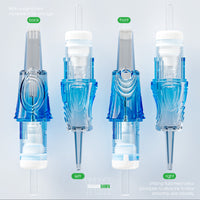 Dragonhawk Yue Cartridges Needles 0.30MM 3.5mm Taper Round Magnum - Box of 20 - Dragonhawktattoos