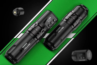 5pcs Fold Pro Wireless Tattoo Pen Machine with 7 Stroke Length - Dragonhawktattoos