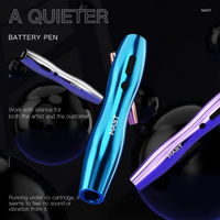 10Sets Mast Wireless P20 Tattoo Pen Machine With 2.5MM Stroke Permanent Makeup (2 Batteries ver.) - Dragonhawktattoos