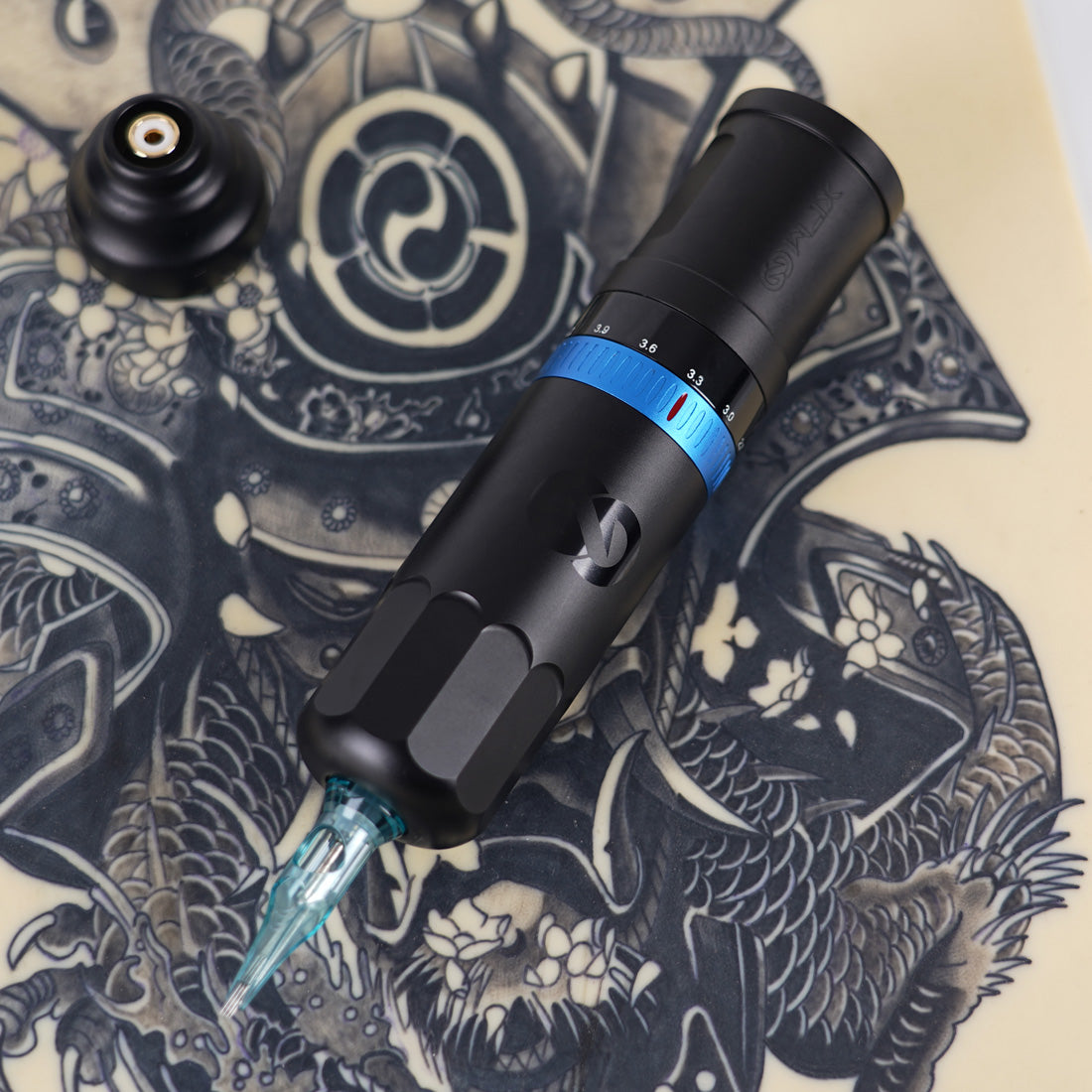 WJX W3 Ultra Fast Charging Wireless Tattoo Machine - Dragonhawktattoos