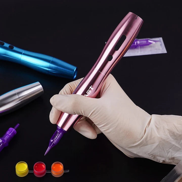 Mast P20 Wireless Pen Machine With 2.5MM Stroke With Two Batteries - Dragonhawktattoos