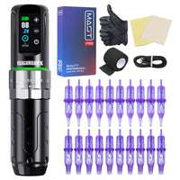 Dragonhawk L3 Wireless Tattoo Machine Tattoo Kit - Dragonhawktattoos