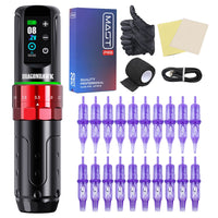Dragonhawk L3 Wireless Tattoo Machine Tattoo Kit - Dragonhawktattoos