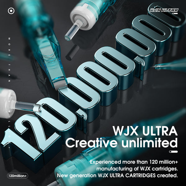 WJX Ultra Innovation Tattoo Cartridges Needles (RL)  Round Liner - Box of 20 - Dragonhawktattoos