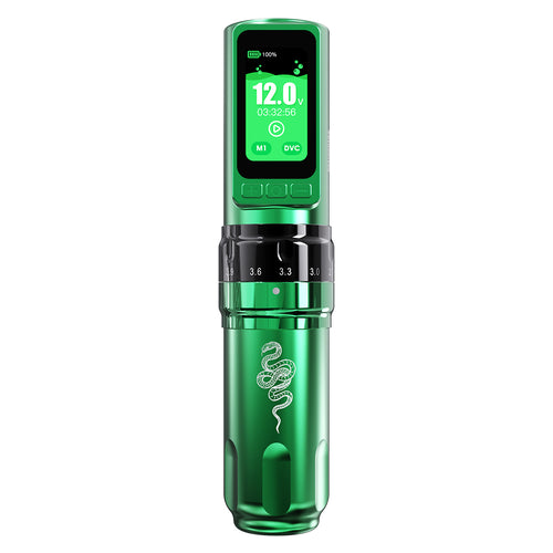 Dragonhawk Fold Pro Year of Snake Edition Wireless Tattoo Machine Pen 3000mAh Battery - Dragonhawktattoos