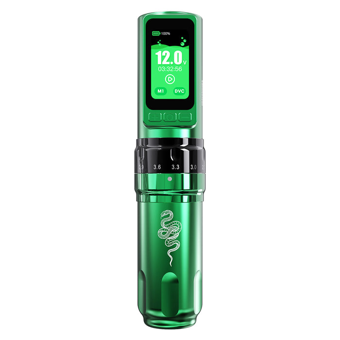 Dragonhawk Fold Pro Year of Snake Edition Wireless Tattoo Machine Pen 3000mAh Battery - Dragonhawktattoos