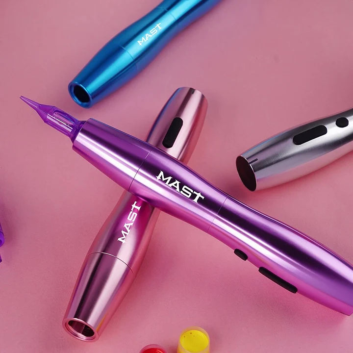 Mast P20 Wireless Pen Machine With 2.5MM Stroke With Two Batteries - Dragonhawktattoos