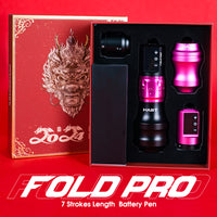 The Year of Dragonhawk Fold Pro Machine Pen with  Two Batteries - Dragonhawktattoos