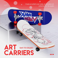 3 Packs Practice Skins Fingerboard Mini Skateboards Collectible - Dragonhawktattoos