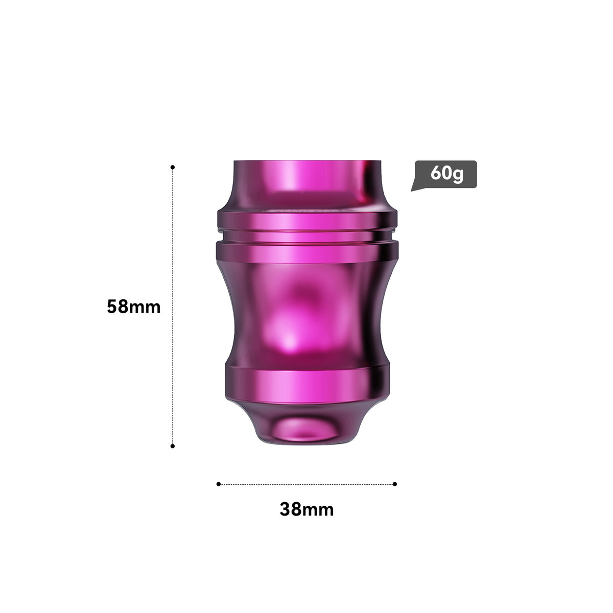 Mast Tattoo Pen Machine Steel Grip for Fold Pro & Fold2 Pro Machine - Dragonhawktattoos