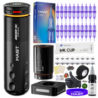 Mast Tattoo Racer Pro Tattoo Machine Gun Wireless 4.2mm Stroke Mcore-pro Motor - Dragonhawktattoos