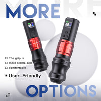 Mast Tattoo Fold2 Pro Wireless Pen Machine with 2 Grip - Dragonhawktattoos