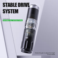 Dragonhawk Wireless Tattoo Pen Machine with 7 Stroke Lengths - Dragonhawktattoos