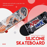 3 Packs Practice Skins Fingerboard Mini Skateboards Collectible - Dragonhawktattoos