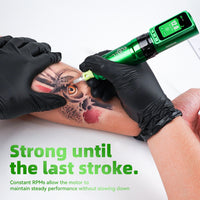 Dragonhawk Fold Pro Year of Snake Edition Wireless Tattoo Machine Pen 3000mAh Battery - Dragonhawktattoos