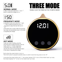 Dragonhawk T1 Wireless Battery Tattoo Power Supplies (Black Gold) - Dragonhawktattoos