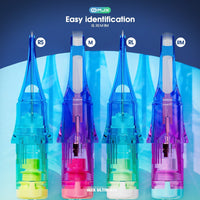 WJX ULTIMATE Cartridges Needles 0.30MM 3.5mm Taper(M) Magnum - Box of 20 - Dragonhawktattoos