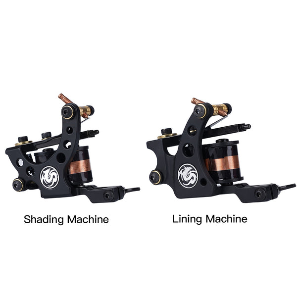 Dragonhawk Complete Tattoo Kit 2 Tattoo Machine With Power Supply - Dragonhawktattoos
