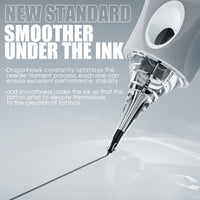 Dragonhawk Glide Extra Smooth Tattoo Cartridges 0.35MM Round Shader- Box of 20 - Dragonhawktattoos