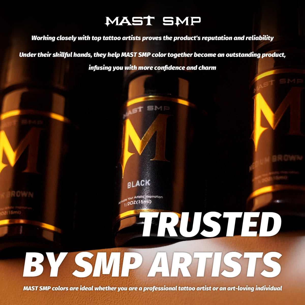 Mast SMP ink Scalp Micropigmentation ink Permanent Makeup pigment - Dragonhawktattoos