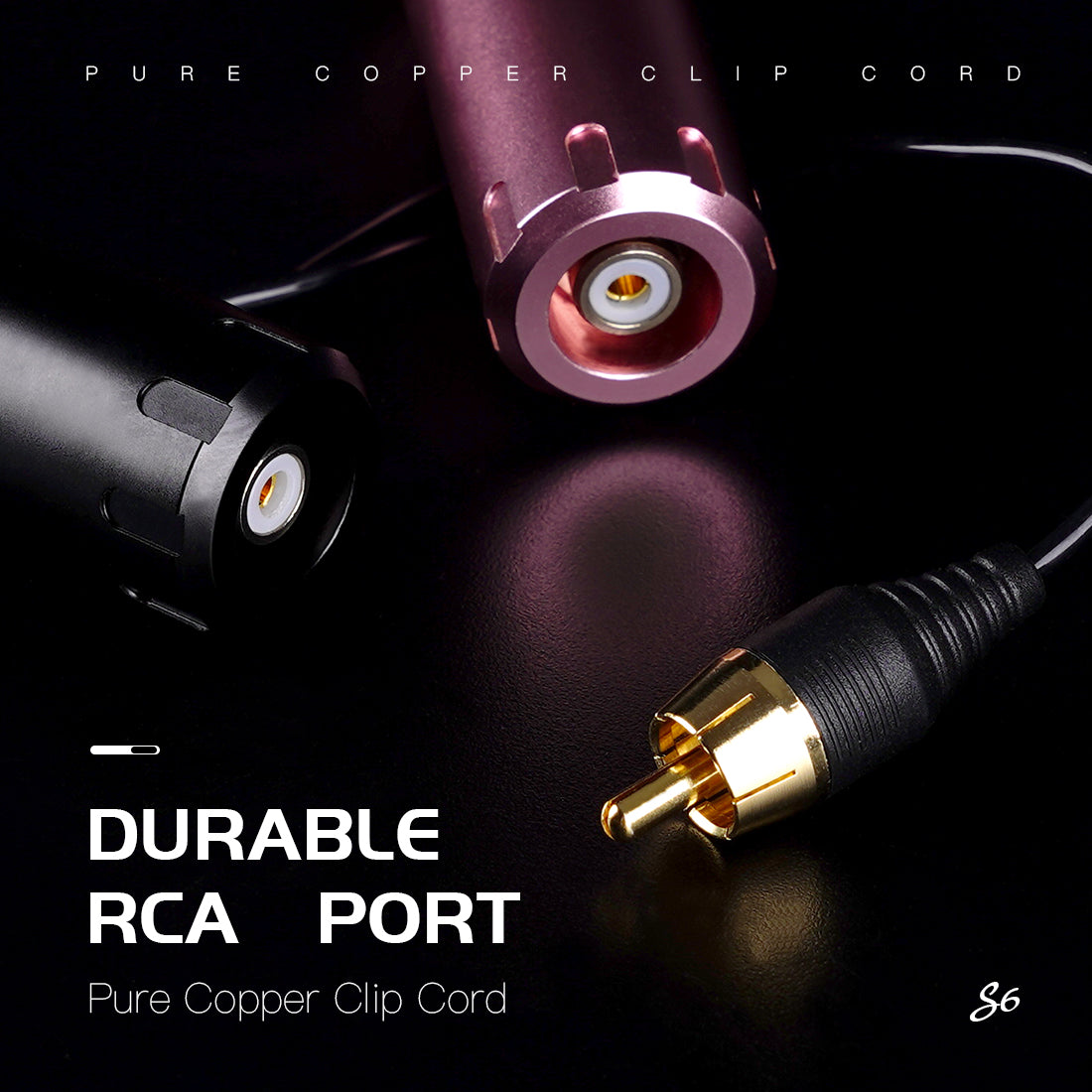 Dragonhawk S6 Rotary Tattoo Machine Black Tattoo Kits - Dragonhawktattoos