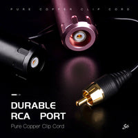 Dragonhawk S6 Rotary Tattoo Machine Black Tattoo Kits - Dragonhawktattoos