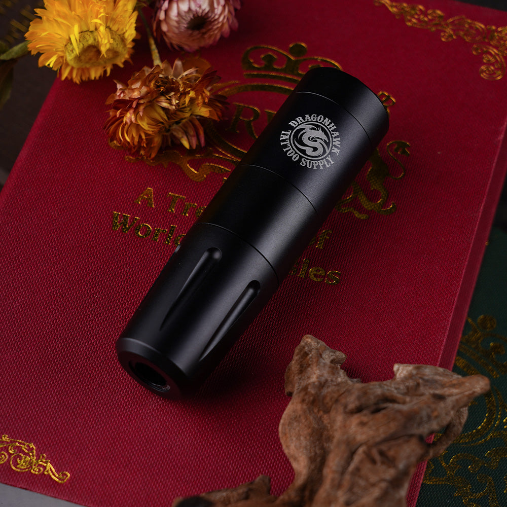 Dragonhawk X8 Tattoo Wireless Kit Speed Adjust Frequency Adjustable - Dragonhawktattoos