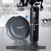 WJX W4 Wireless Tatoo Pen Machine with Two Replaceable Batteries - Dragonhawktattoos