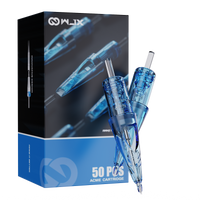 WJX Tattoo Cartridges Needles Disposable Supply 50Pcs Mixed Size - Dragonhawktattoos