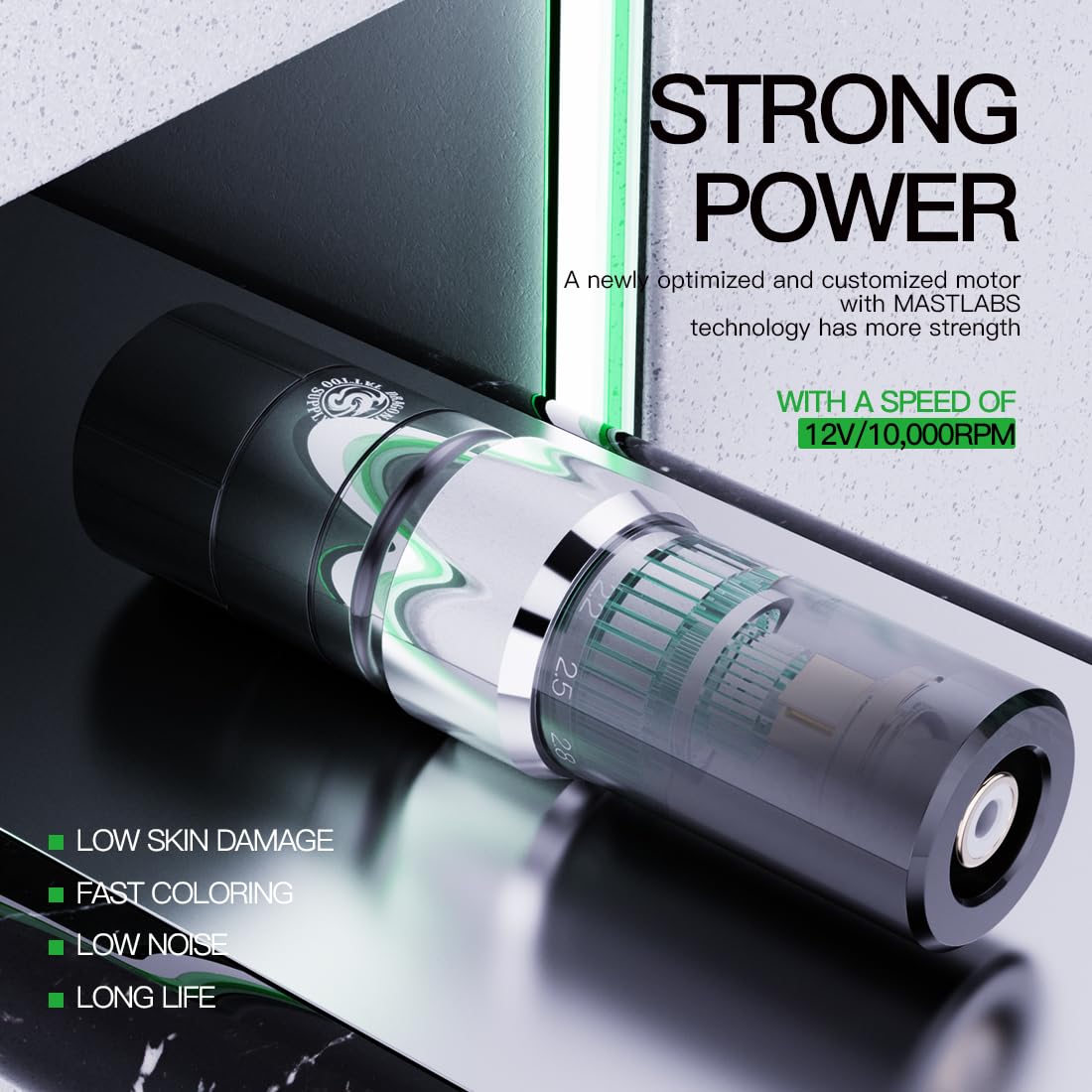 Dragonhawk Tour Y23 Wireless Battery Tattoo Kit - Dragonhawktattoos