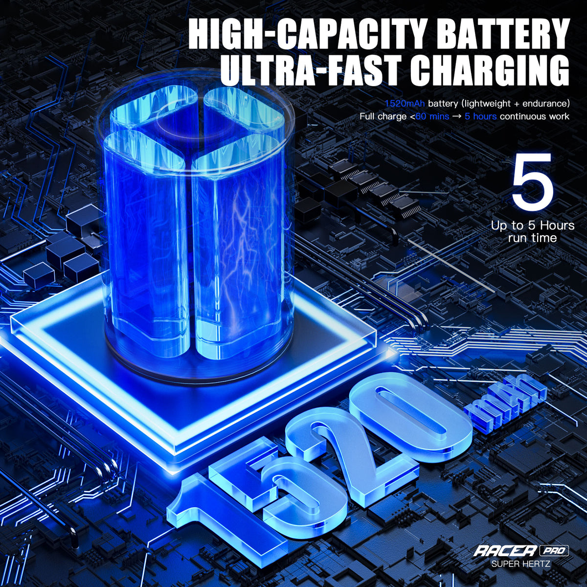 Mast Tattoo Racer Pro Tattoo Machine Gun Wireless 4.2mm Stroke Mcore-pro Motor - Dragonhawktattoos