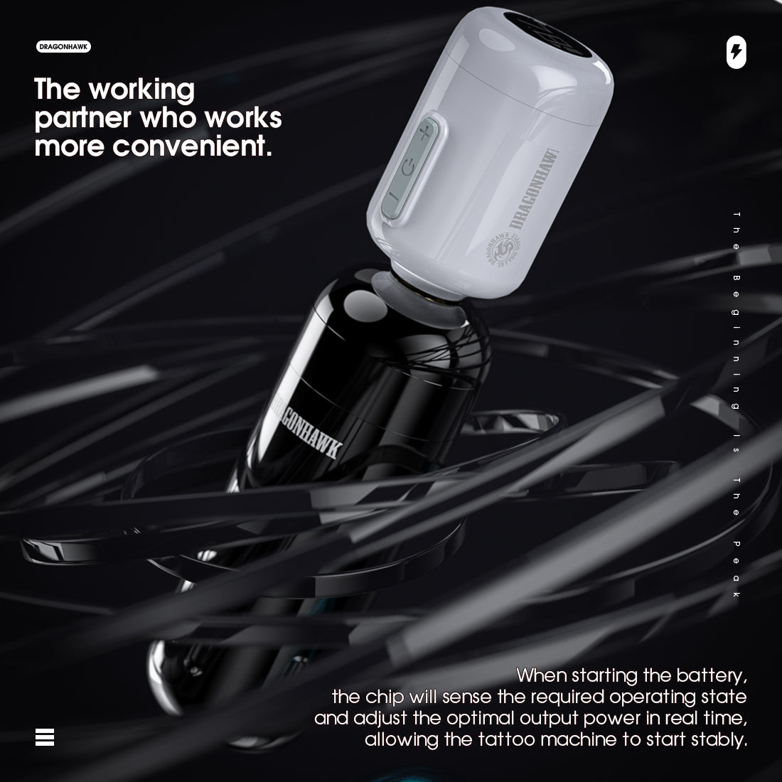 Dragonhawk B3 Wireless Tattoo Battery - Dragonhawktattoos