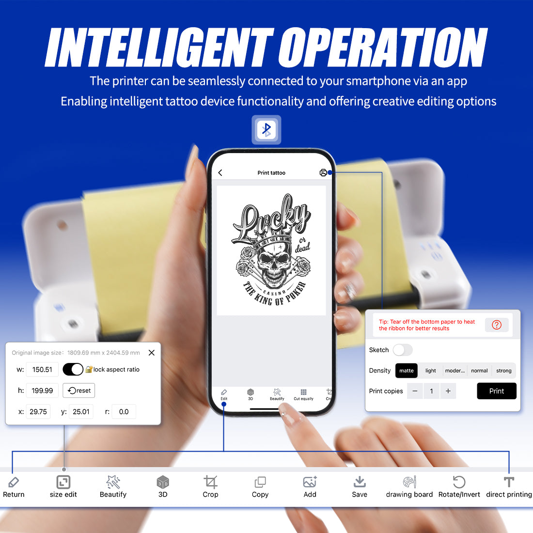 MAST Smart Wireless Printer - Dragonhawktattoos