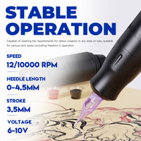 Mast Sensor2 Wireless Tattoo Pen Machine Kit - Dragonhawktattoos