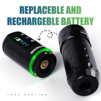 Dragonhawk L3 Wireless Tattoo Machine Tattoo Kit - Dragonhawktattoos