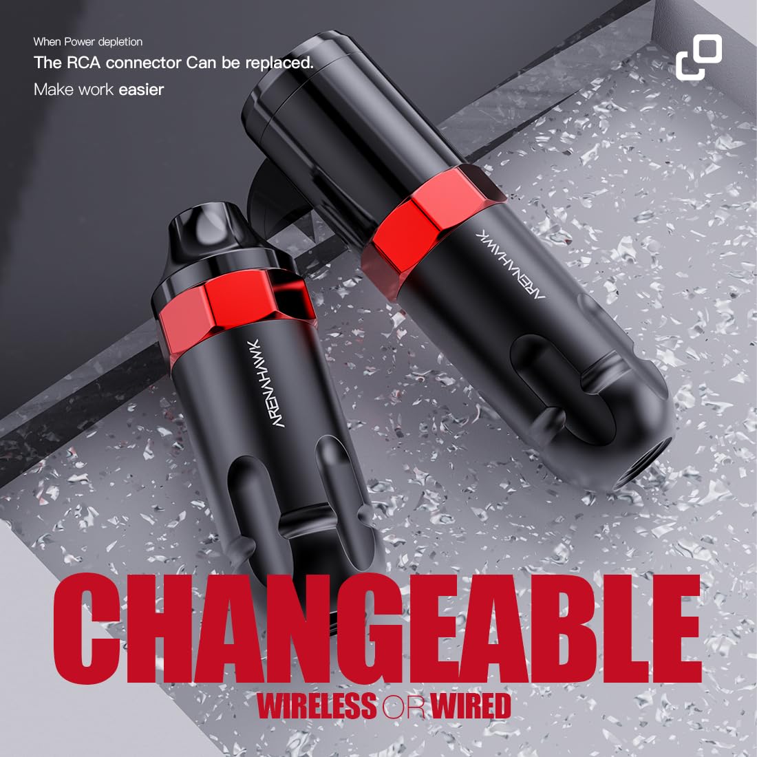 Arenahawk Ranger Wireless Tattoo Pen Machine Starter Bundle - Dragonhawktattoos
