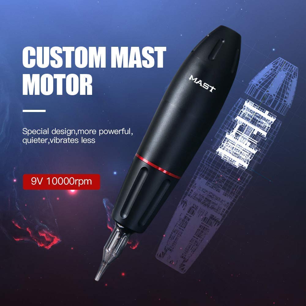 Dragonhawk Beginner Wireless Tattoo Kit With Batteries - Dragonhawktattoos