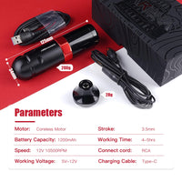 Arenahawk Ranger Wireless Tattoo Pen Machine Starter Bundle - Dragonhawktattoos