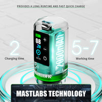 Dragonhawk L3 Tattoo Kit  7 Strokes Length 2 Batteries Wireless Kit - Dragonhawktattoos