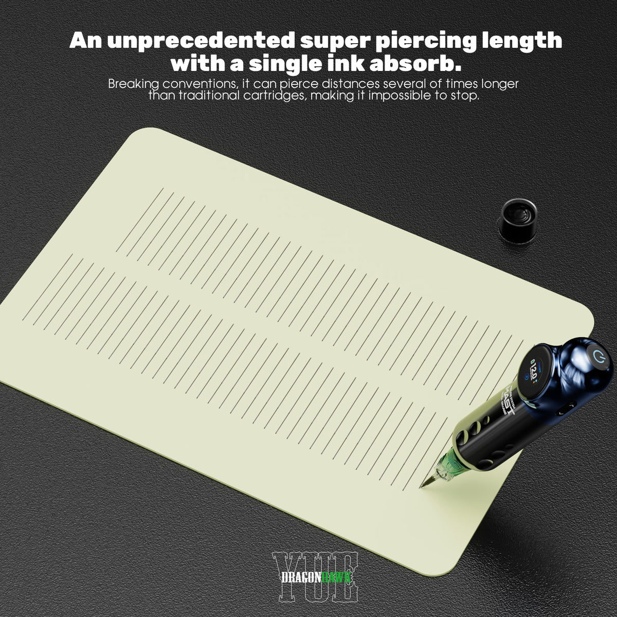 Dragonhawk Yue Cartridges Needles 0.30MM 3.5mm Taper Round Magnum - Box of 20 - Dragonhawktattoos