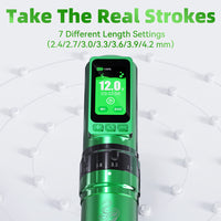 Dragonhawk Fold Pro Year of Snake Edition Wireless Tattoo Machine Pen 3000mAh Battery - Dragonhawktattoos