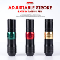 Mast Amor Adjustable 7 Strokes Length 2.4-4.2mm Tattoo Battery Pen - Dragonhawktattoos