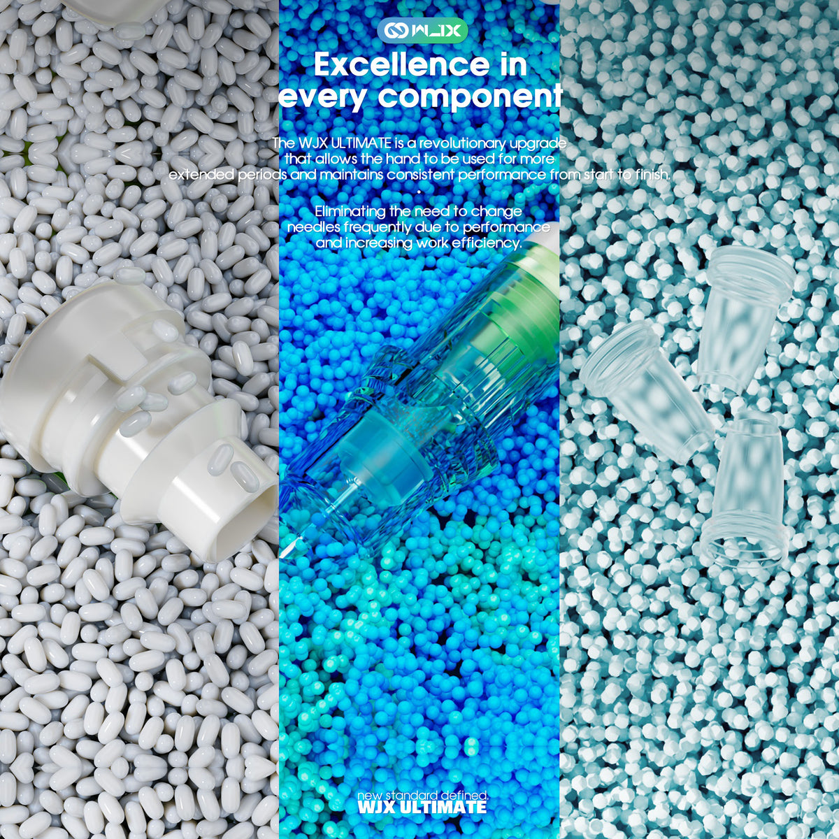 WJX ULTIMATE Cartridges 0.3MM 3.5mm Taper(RM-2) Round Magnum - Box of 20 - Dragonhawktattoos