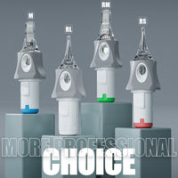 Dragonhawk Glide Extra Smooth Tattoo Cartridges 0.35MM Round Liner- Box of 20 - Dragonhawktattoos