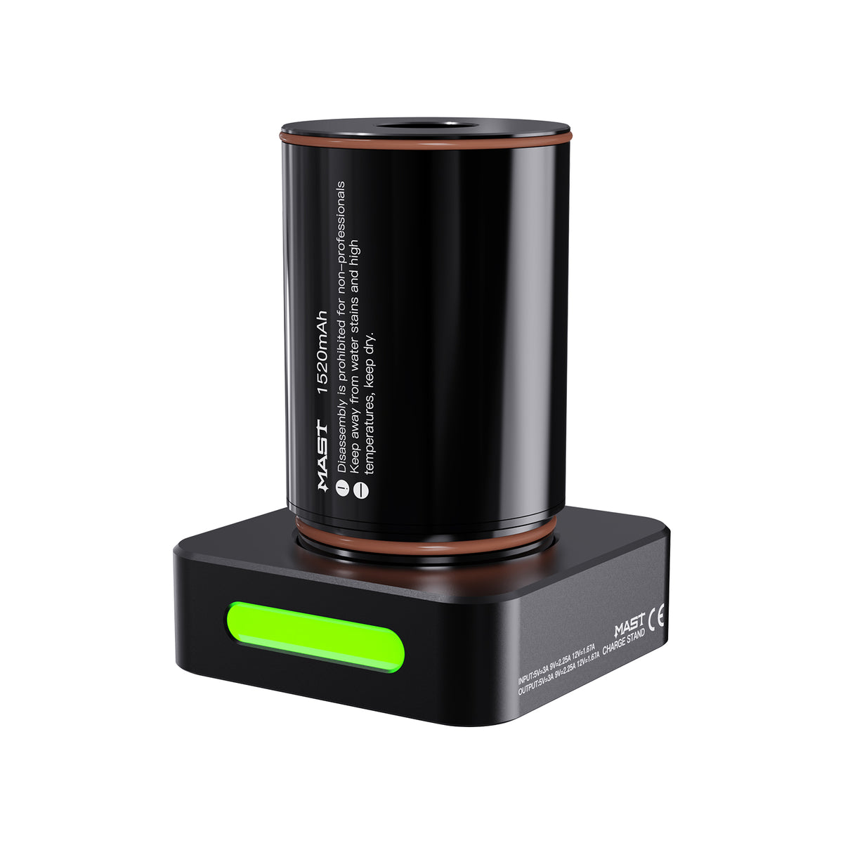 Original Battery&Charging Base for MAST Racer Pro Wireless Tattoo Pen Machine - Dragonhawktattoos