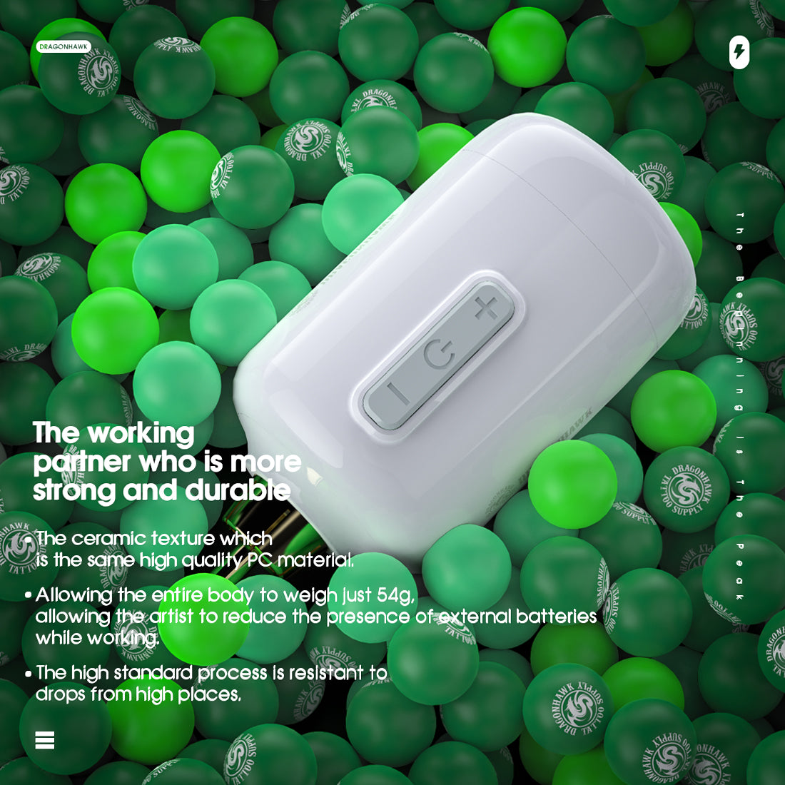 Dragonhawk B3 Wireless Tattoo Battery - Dragonhawktattoos