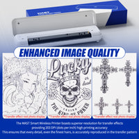 MAST Smart Wireless Printer - Dragonhawktattoos